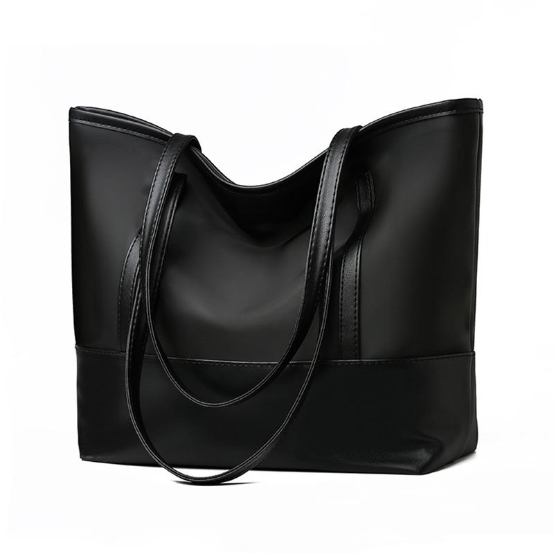 Neue große Tragetasche Unterarmtasche Wasserdicht Einfarbig Damen Handtasche Oxford Umhängetasche Geschenk
