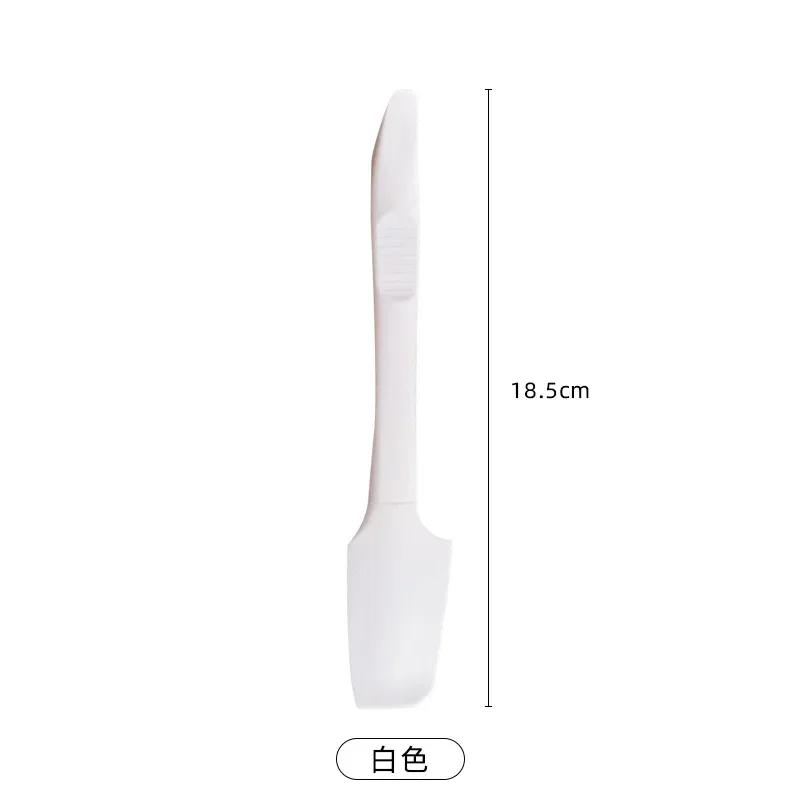 Espátula de Silicona para Mantequilla Untador de Mermelada para Desayuno Untar Pan Utensilios de Cocina Sin BPA Resistente al Calor Antiadherente Espátula para Hornear