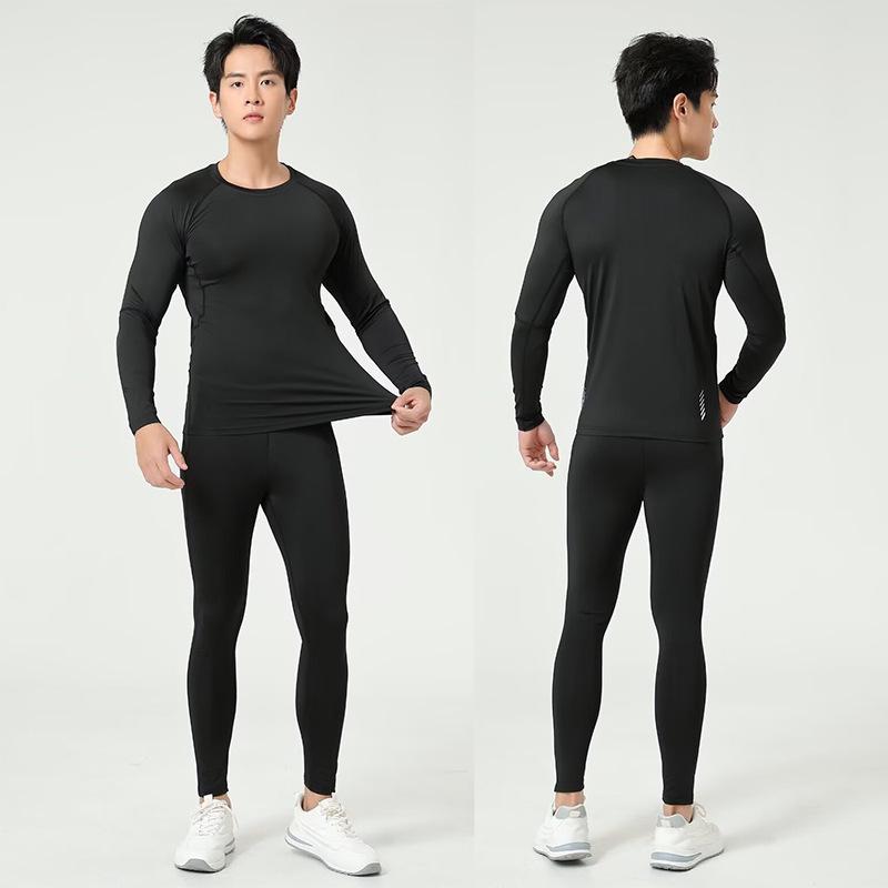 2024 Autumn Quick-Dry Long Sleeve Sportswear Set for Adults & Kids