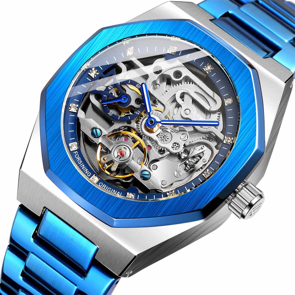 Men's Waterproof Luminous Running Alarm Clock Watch