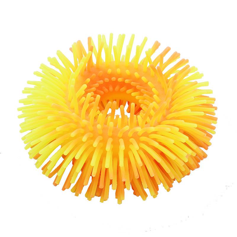 1/4PCS Dense Hair Bralets Fidget Toys Contrast Color Stress Relief Stretch String Sensory Toys for Kids Gifts Classroom Prizes