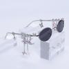 Popular Plain Glasses for Eye Fatigue Reduce with Oval Frame 2000s Cool Eyewears