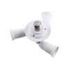 5 In 1 Adjustable E27 To E27 Base Light Lamp Bulb Adapter Holder Socket Splitter New #3