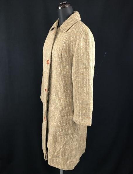 PENDLETON 80s90s Vintage Virgin Wool Balmacaan Coat Beige Women’s M(USED)