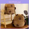 Cute Plush Toy Bag Adorable Cartoon Hamster Crossbody Makeup Bag For Kids Gifts
