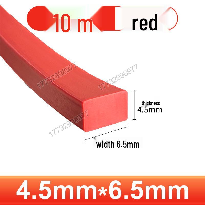 High-Temperature Resistant Transparent Silicone Rubber Sealing Strip