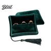 Bracelet Storage Case Velvet Jewelry Box Small Travel with Tassel