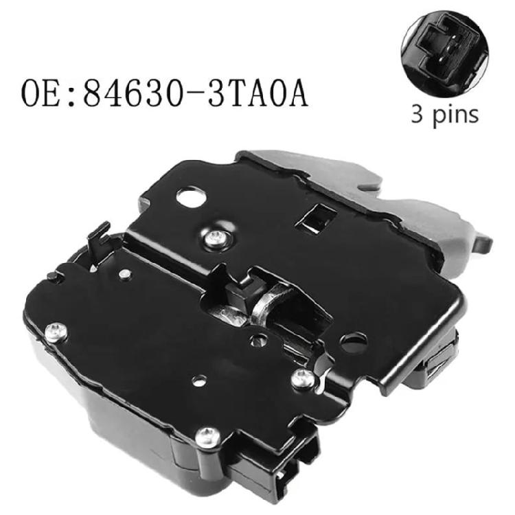 Rear Tailgate Lock Actuator Auto Accessories Replace 84630-3TA0A for 2013-2019 Trunk Lid Assembly