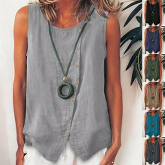 2026 Summer V-neck Drawstring Tie Short-sleeve Solid Color Women's T-shirt