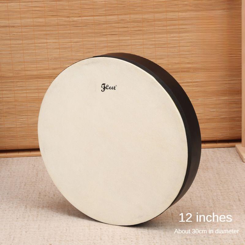 Tambourines Sheepskin Drum Sound Therapy Band Play Dancing Professional Hand Beat Drums Yoga Meditation Dance Accompaniment Percussion Instruments