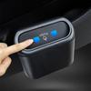 Hanging Vehicle Dust Case Waterproof Auto Rubbish Can Portable Car Wastebasket  Front Back Seat