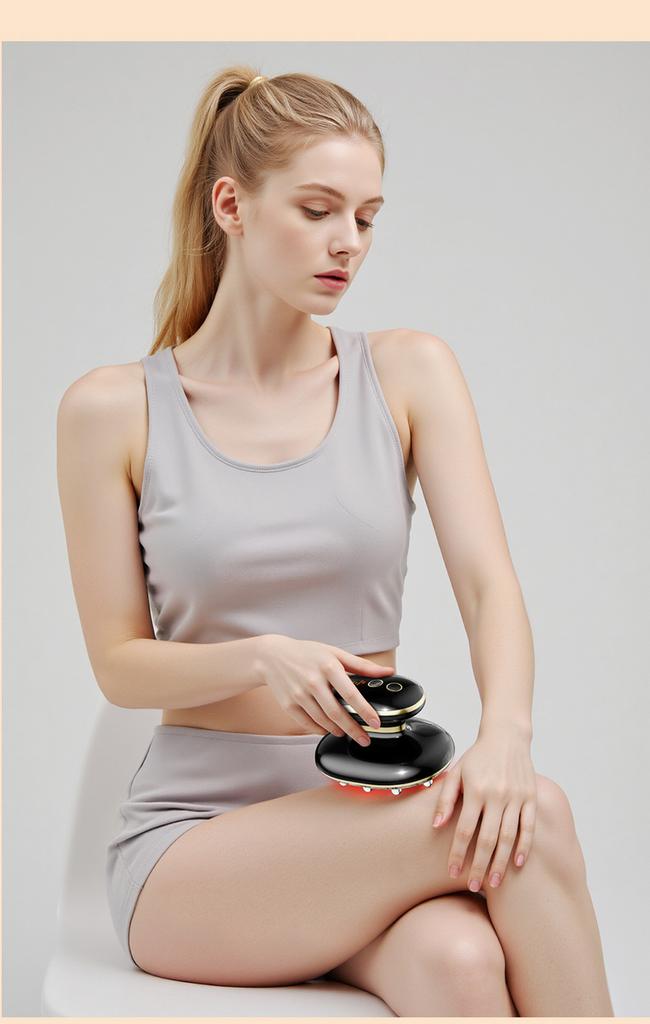 4-in-1 Body Slimming Device – EMS Microcurrent Massager with RF & LED for Cellulite Reduction, Fat Cavitation & Skin Tightening at Home