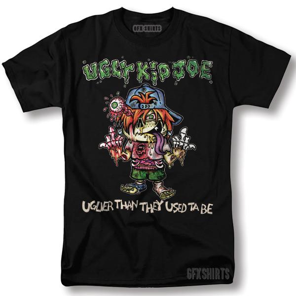 Футболка Ugly Kid Joe Мерч с рок-концерта Винтажная футболка с принтом Унисекс футболка S