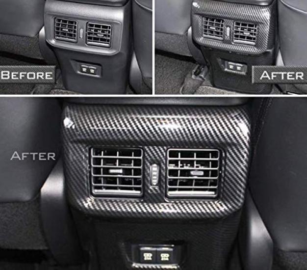 FUKUARE Nový RAV4 řady 50 Kryt klimatizace zadní konzoly Vnitřní panel Vnitřní zakázkové díly 2