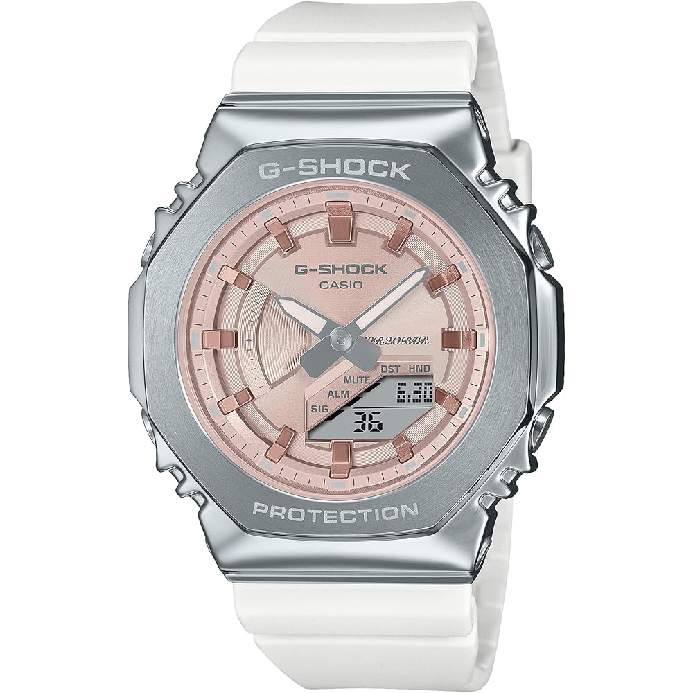 Casio G-Shock Precious Heart Selection Metal Covered Mid-Size Watch GM-S2100WS-7AJF Women s White