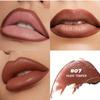 2-in-1 Matte Lipstick and Lip Liner Cone Tip Velvet Lipstick Pencil Silky Texture Waterproof Long-lasting Lipsticks Lip Combo Liner Lip Liner Stick