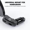 1PCS Universal Bicycle Rearview Mirror Adjustable Rotate Wide Angle Cycling Handlebar Rear View Mirrors for MTB Road Accessories