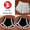 Women's Summer Lace Trim Anti-Exposure Ice Silk Safety Shorts