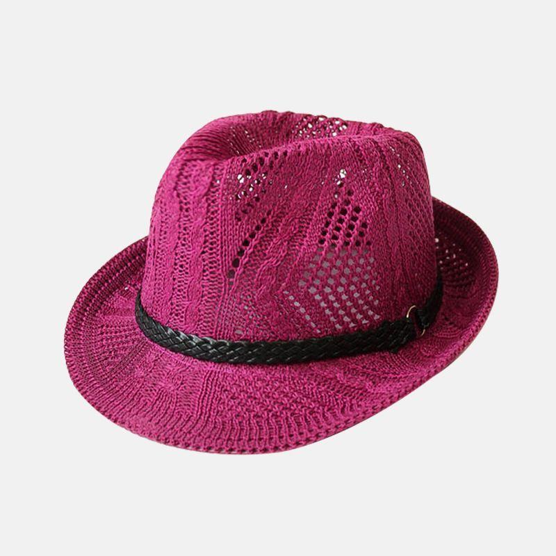 Artistic Retro Hollowed Out Jazz Hat, Fashionable Top Hat, Summer Casual Hat for Men and Women
