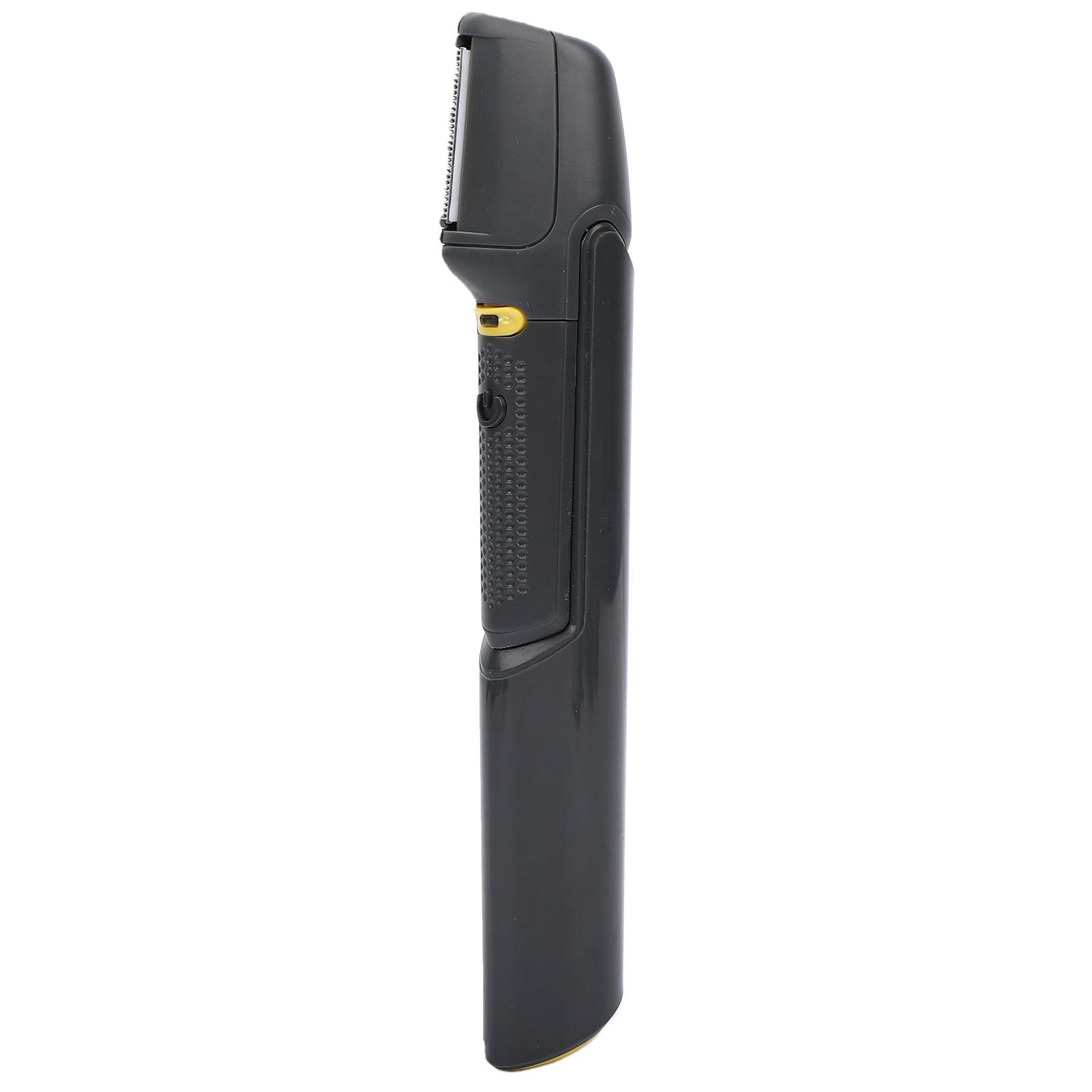 

Body Hair Trimmer for Men Extendable Arm Battery Powered Men Grooming Kit with 5 Guard Combs for Beard Chest Legs