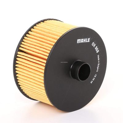 Mahle Oil Filter for Renault Lutecia, Kangoo, and Other Vehicles, 91.5mm Outer Diameter, 21mm Inner Diameter, 63mm Height, OX 968D
