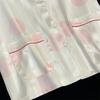 Cute Pajamas Women'S Spring Summer Short-Sleeved Shorts Sweet Casual Loungewear Set Two-Piece Set