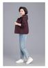 Elegant Short Windbreaker for Mid-Aged Women - Stylish Spring/Autumn Casual Outerwear