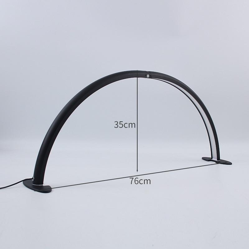 31-inch LED half-month beauty lamp American style u-shaped manicure lamp eye protection floor lamp beautician tattoo lighting lamp wholesale