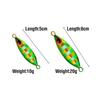 Metal Jig Spoon Lure 10G 20G Artificial Bait Shore Slow Jigging Hard Bass Fishing Tackle Fishing Artificial Bait