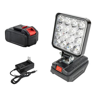 Portable Work Light 4X4 Spotlights Cordless Outdoor LED Work Fishing Handheld Emergency Tool Light Compatible Makita Battery