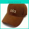 Corduroy Baseball Cap With Embroidered Letters For Sun Protection And Casual Style