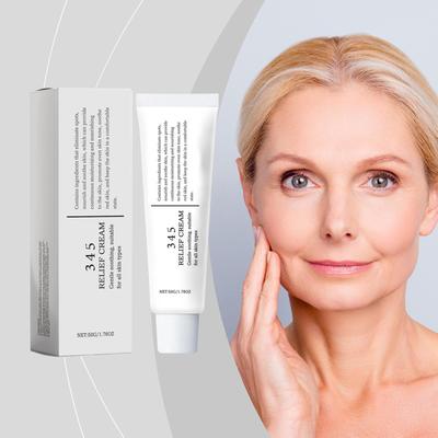 345 Relief Cream Reduce Redness Soothing Care Face Lifting Brightening Even Skin Tone Tone Beauty Moisturizing Smooth Cream 50g