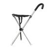 Light Weight Portables Walking Stick Seats Waterproofed Regulable Tripods Cane for Camping Travel