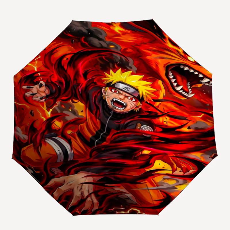 1pc Naruto2 Umbrella, Sun Protection, And UV Shielding. It Has Eight Sturdy Ribs for Outdoor Use And Perfect As a Holiday Gift