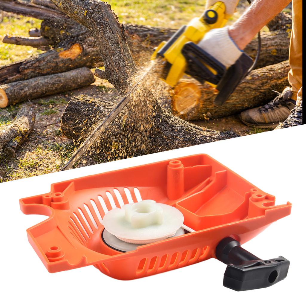 Starter Replacement for Chainsaws For 4500 5200 5800 45cc 52cc 58cc Recoil Starter Compatible with Different Brands
