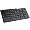 K1000 Wired USB Portable Mini Chocolate Keyboard