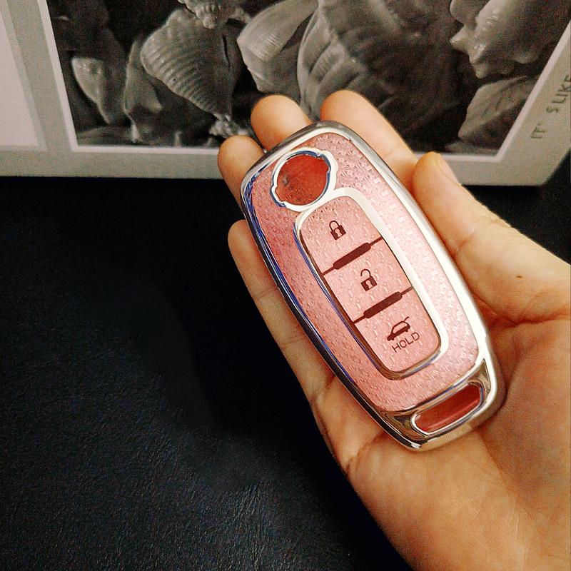 

Luxury Key Case Tpu For Nissan Versa Maxima Rogue Armada Sentra Qashqai X-Trail 3 4 Button Remote Car Key Case Cover