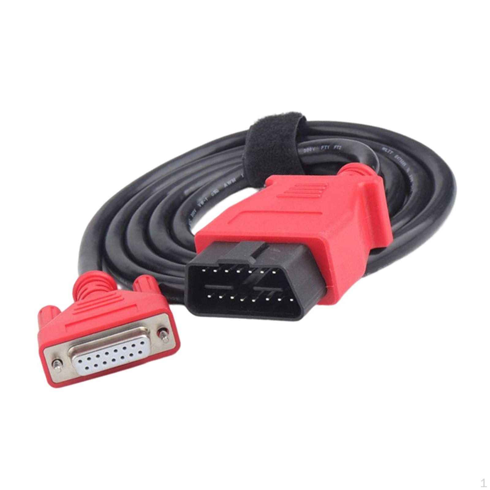 

Car Main Test , 15Pin Replacement Od8.0 Cord 908 906 MS905 Repair Tool Supplies Red