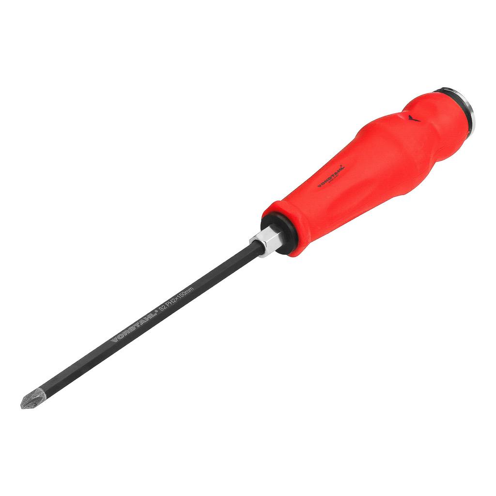 S2 STEEL QUALITAT PH2x150mm Vorstahl Phillips screwdriver for striking