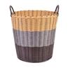 GOWKE Plastic Woven Storage Basket & Laundry Hamper, 45cm High