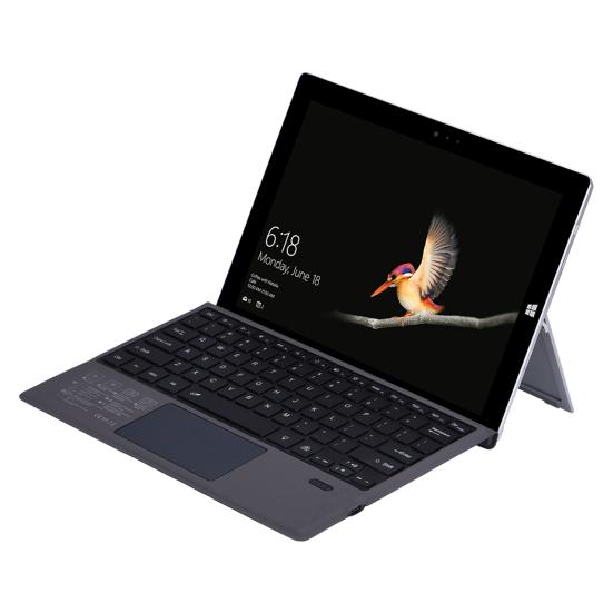Tablet Keyboard & Protective Case for Microsoft Surface Pro Black Wireless Bluetooth-compatible Keyboard with Colorful Backlight Plastic Tablet