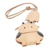 Animal Leather Keychain Lifelike   Multifuncitonal Animal Leather Pendant for Handbag Wallet Backpack