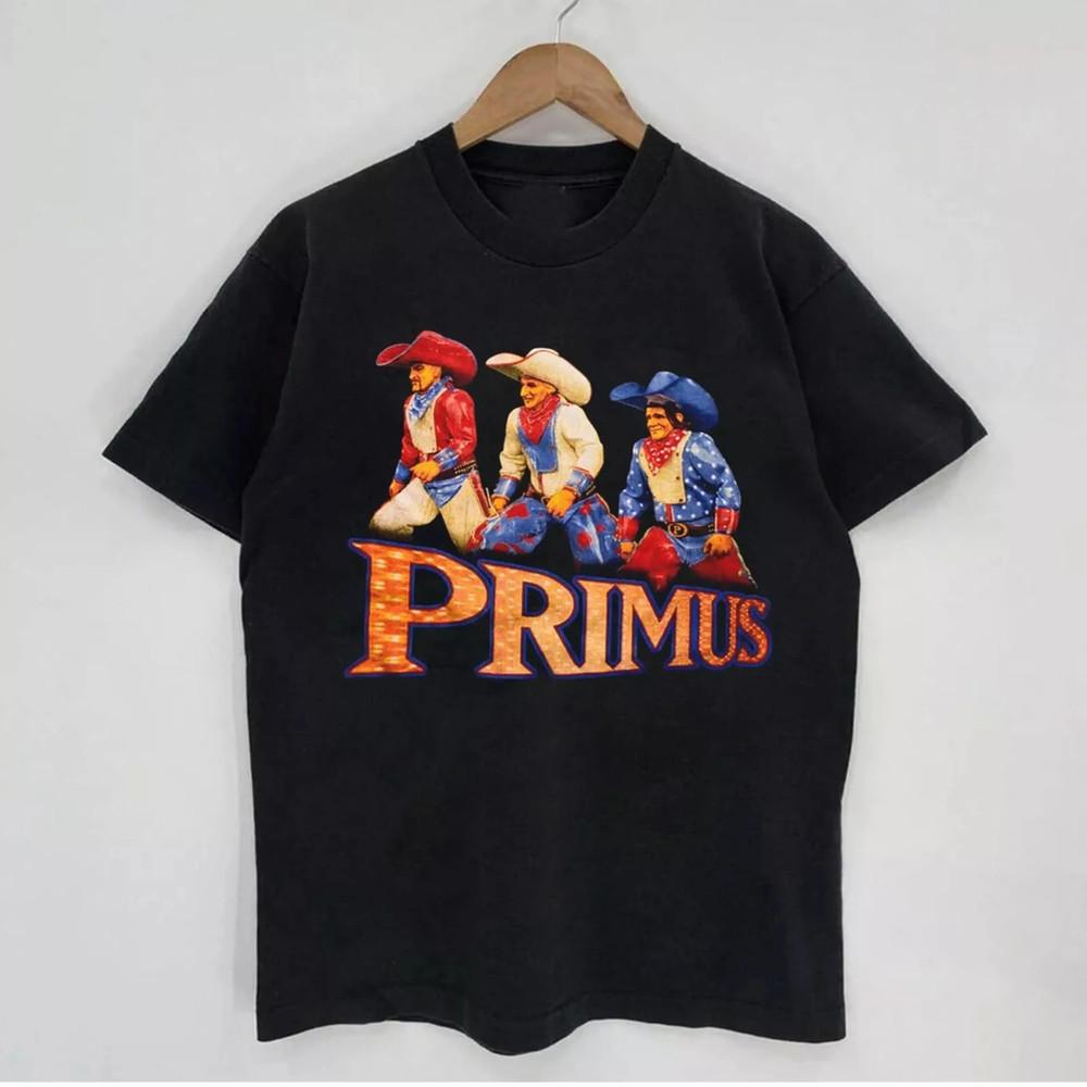 

Vtg PRIMUS Band Short Sleeve Cotton Black All Size T Shirt For Men TR133 Unisex T-Shirt M