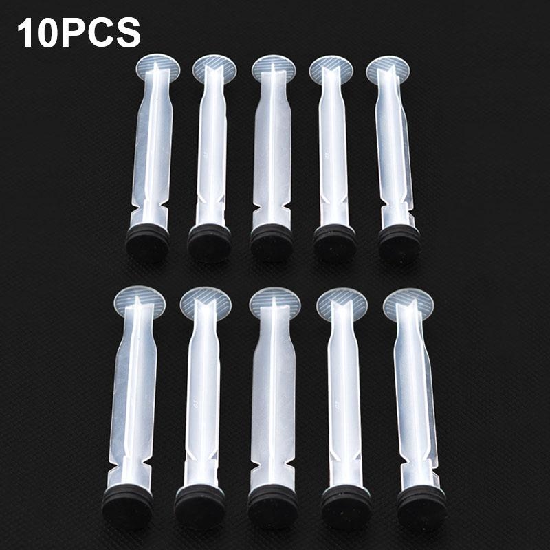 10ML 5/10Pcs Syringe Push Rod Plastic Tube Piston For 10cc Tube Solder Flux Paste Welding UV Tube Mechanic Soldering Repair Tool