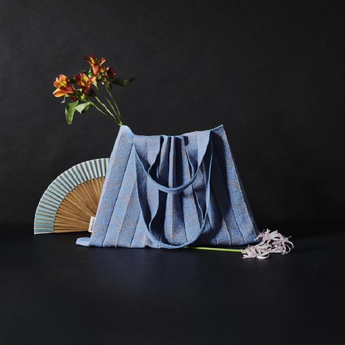 Pleatsmama Two Way Shopper Bag Wide 3 Colors