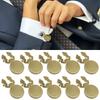 Button Covers Detachable Button Cover Clip On Replacement Decorative Button Clip for Clothing Crafting Embellishments