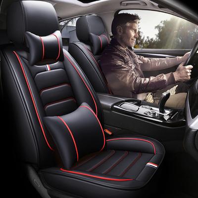 Set Complet de Huse pentru Scaune Auto cu 5 Locuri – Se Potrivește la 95% din Toate Mașinile cu 5 Locuri (Mașini, SUV-uri, Pick-up-uri) – Piele PU Premium, Respirabilă – Protecție Scaun pentru Toate Sezoanele