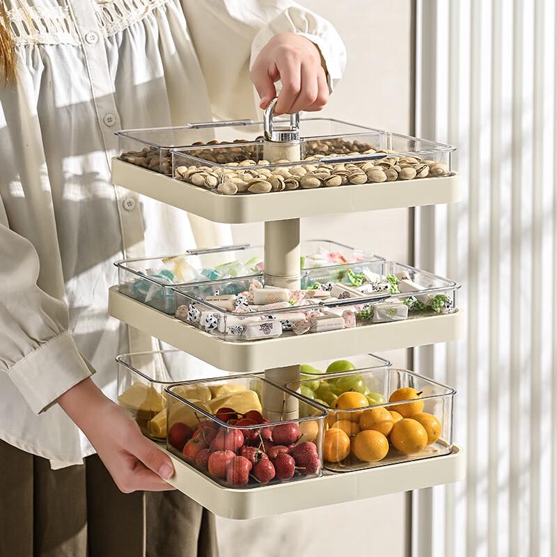 Вращающийся секционный поднос для закусок Changbaosen