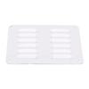 Air Vent Cover 15x10cm White Aluminum Alloy for RV Travel Trailer Home Kitchen Wall Ceiling Air Return Grille
