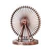 Metal Dubai Ferris Wheel Rotating Ornament Wine Cabinet Home Desktops Decorations Metal Sculpture Housewarmings Gift